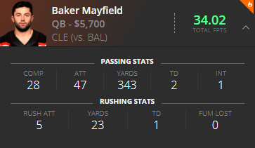 Baker Mayfield