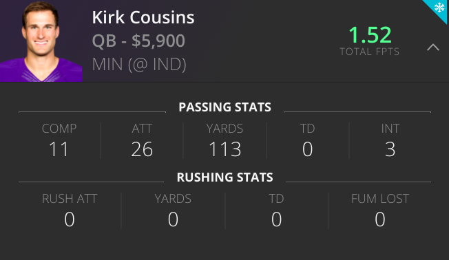 Kirk Cousins