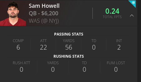 Sam Howell